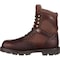 Georgia Boot Homeland, Men's Insulated Waterproof Work Boot, 10.5 M, Leather, 8 in Height, Brown G109 - alternate 3